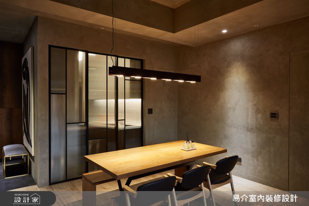 25坪新成屋(5年以下)＿現代風餐廳案例圖片＿易介室內裝修設計＿易介_新莊25坪現代風之13