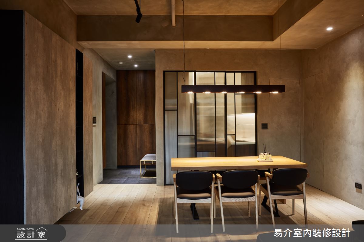 25坪新成屋(5年以下)＿現代風餐廳案例圖片＿易介室內裝修設計＿易介_新莊25坪現代風之3