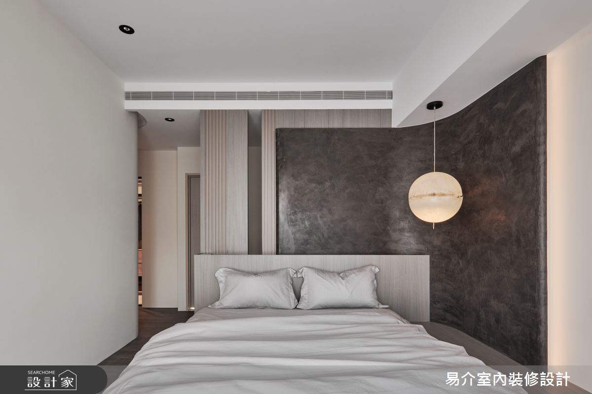 40坪新成屋(5年以下)＿現代風臥室案例圖片＿易介室內裝修設計＿易介_新店40坪現代風之10