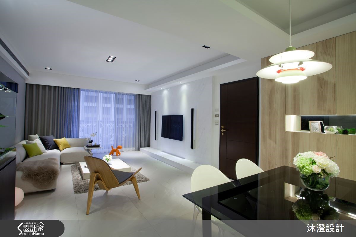 53坪新成屋(5年以下)＿混搭風客廳案例圖片＿沐澄設計有限公司＿沐澄_03之3