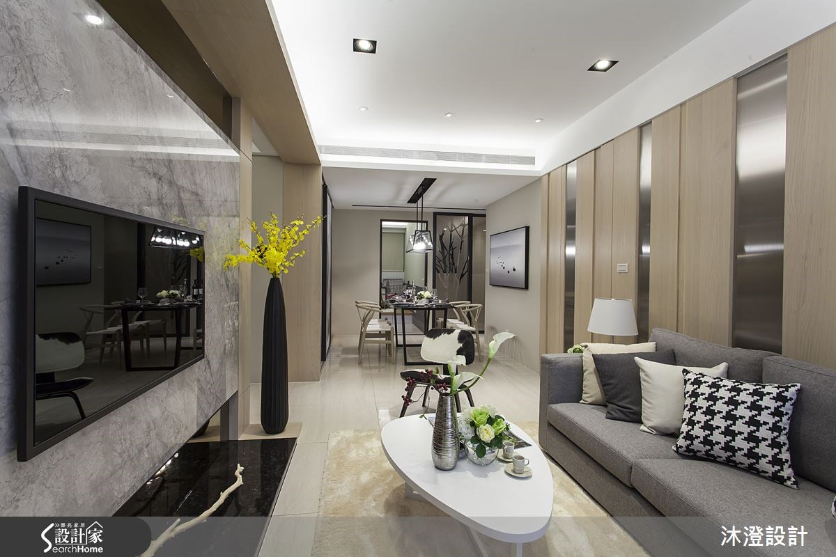 35坪新成屋(5年以下)＿混搭風客廳案例圖片＿沐澄設計有限公司＿沐澄_04之2