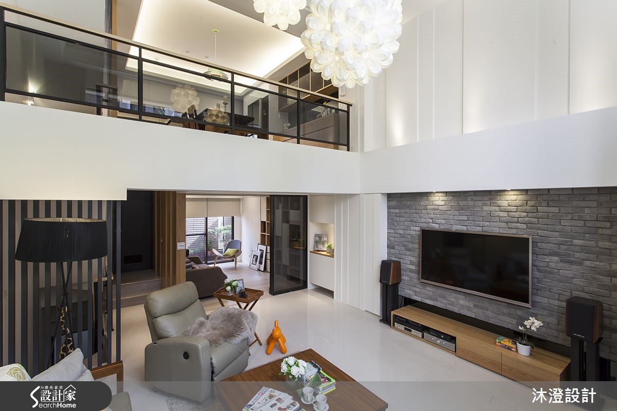 85坪新成屋(5年以下)＿混搭風客廳案例圖片＿沐澄設計有限公司＿沐澄_05之2