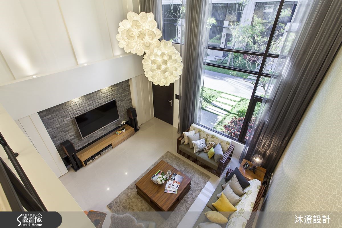 85坪新成屋(5年以下)＿混搭風客廳案例圖片＿沐澄設計有限公司＿沐澄_05之5