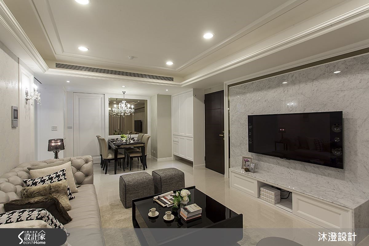 46坪新成屋(5年以下)＿新古典客廳餐廳案例圖片＿沐澄設計有限公司＿沐澄_09之7