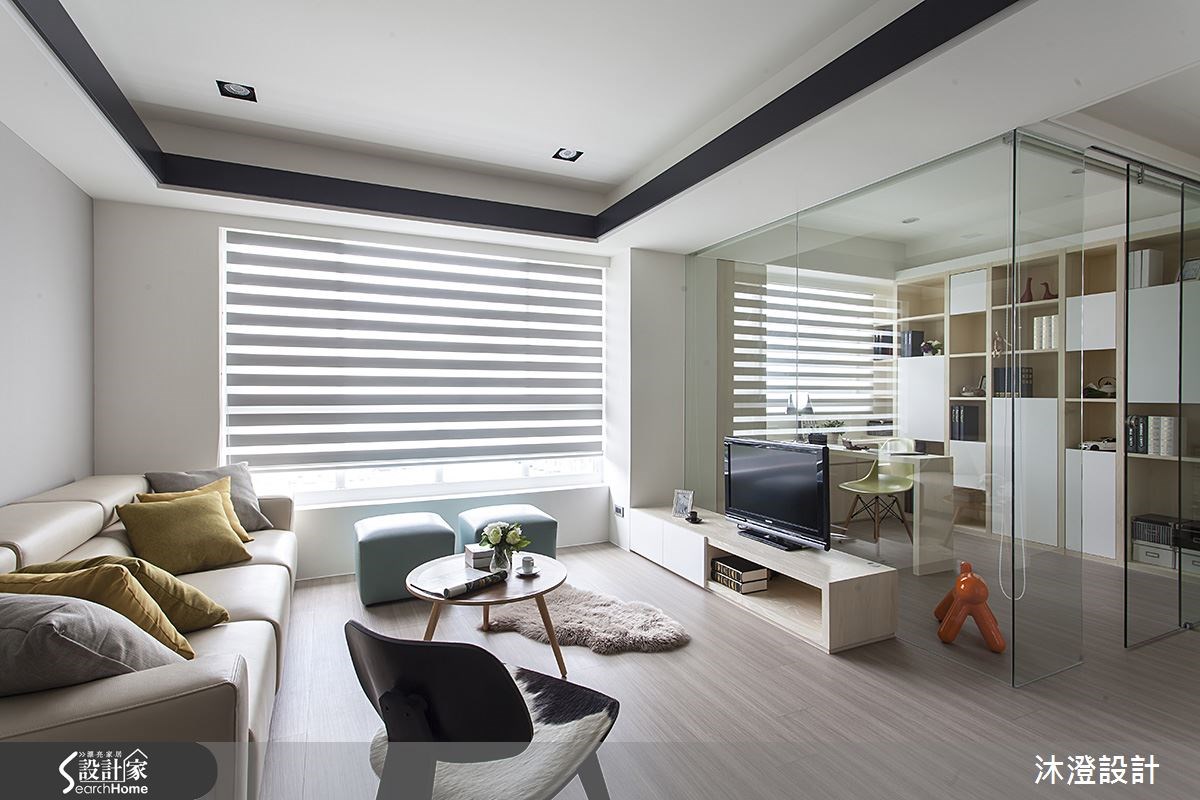 19坪中古屋(5~15年)＿現代風客廳案例圖片＿沐澄設計有限公司＿沐澄_10之1