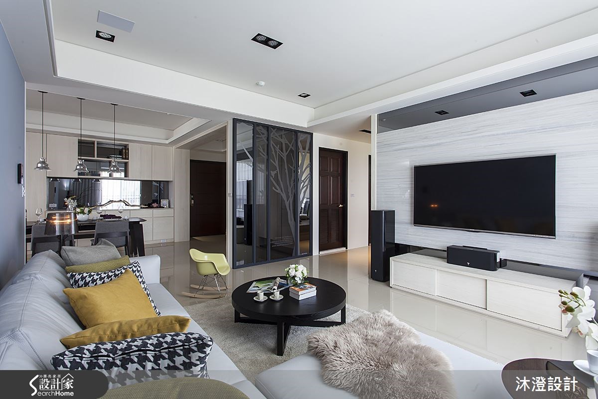 60坪新成屋(5年以下)＿現代風客廳案例圖片＿沐澄設計有限公司＿沐澄_11之6