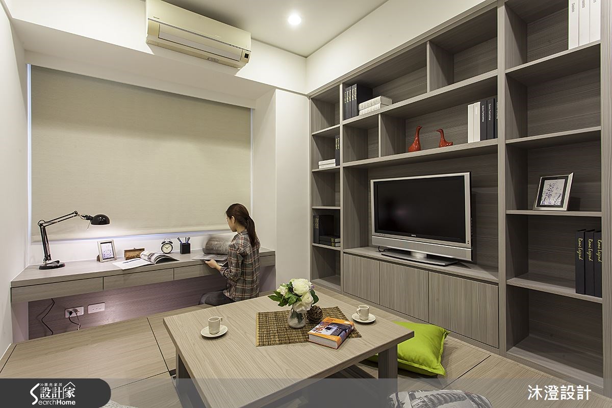 60坪新成屋(5年以下)＿現代風書房案例圖片＿沐澄設計有限公司＿沐澄_11之11