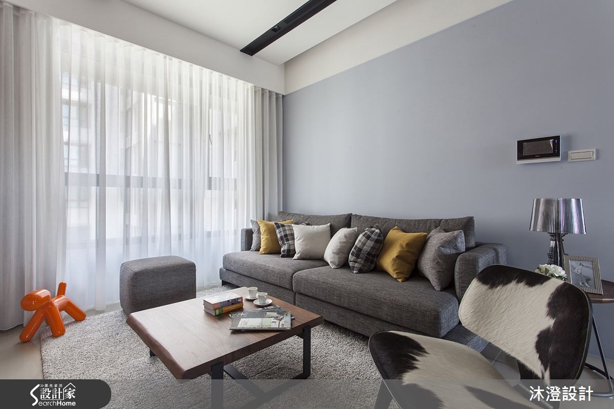 32坪新成屋(5年以下)＿現代風客廳案例圖片＿沐澄設計有限公司＿沐澄_12之3