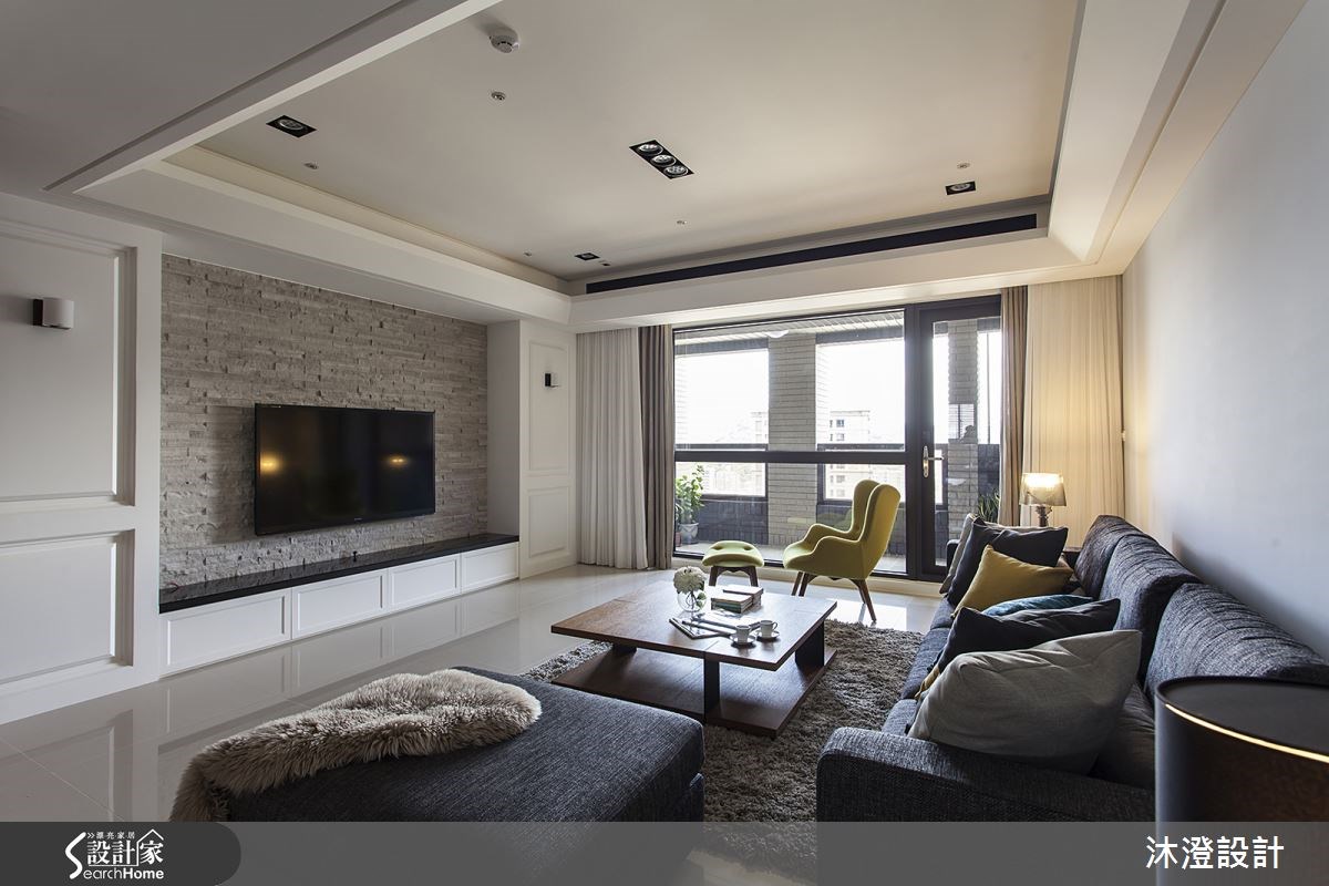 56坪新成屋(5年以下)＿混搭風客廳案例圖片＿沐澄設計有限公司＿沐澄_14之2