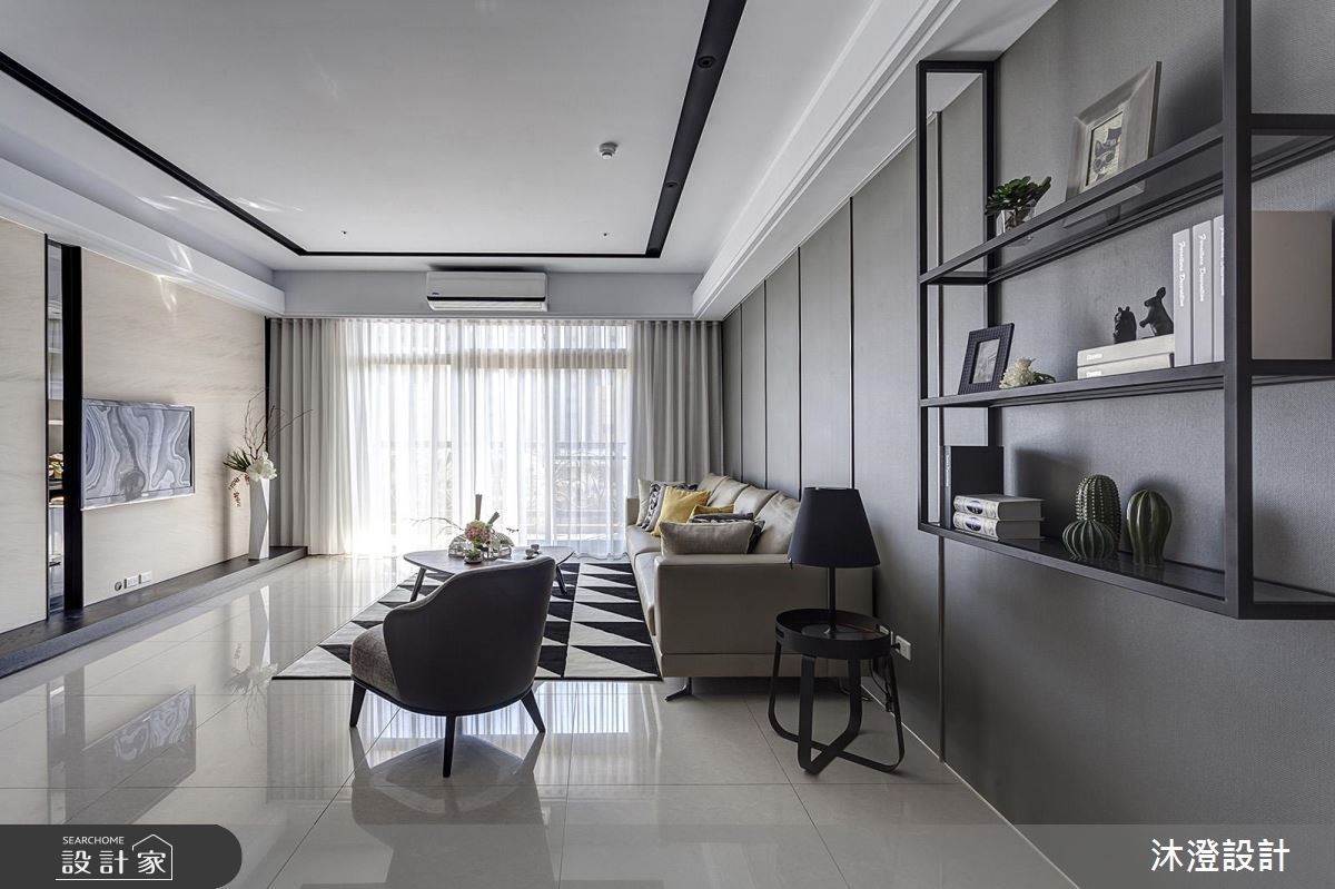 68坪新成屋(5年以下)＿現代風客廳案例圖片＿沐澄設計有限公司＿沐澄_21之1