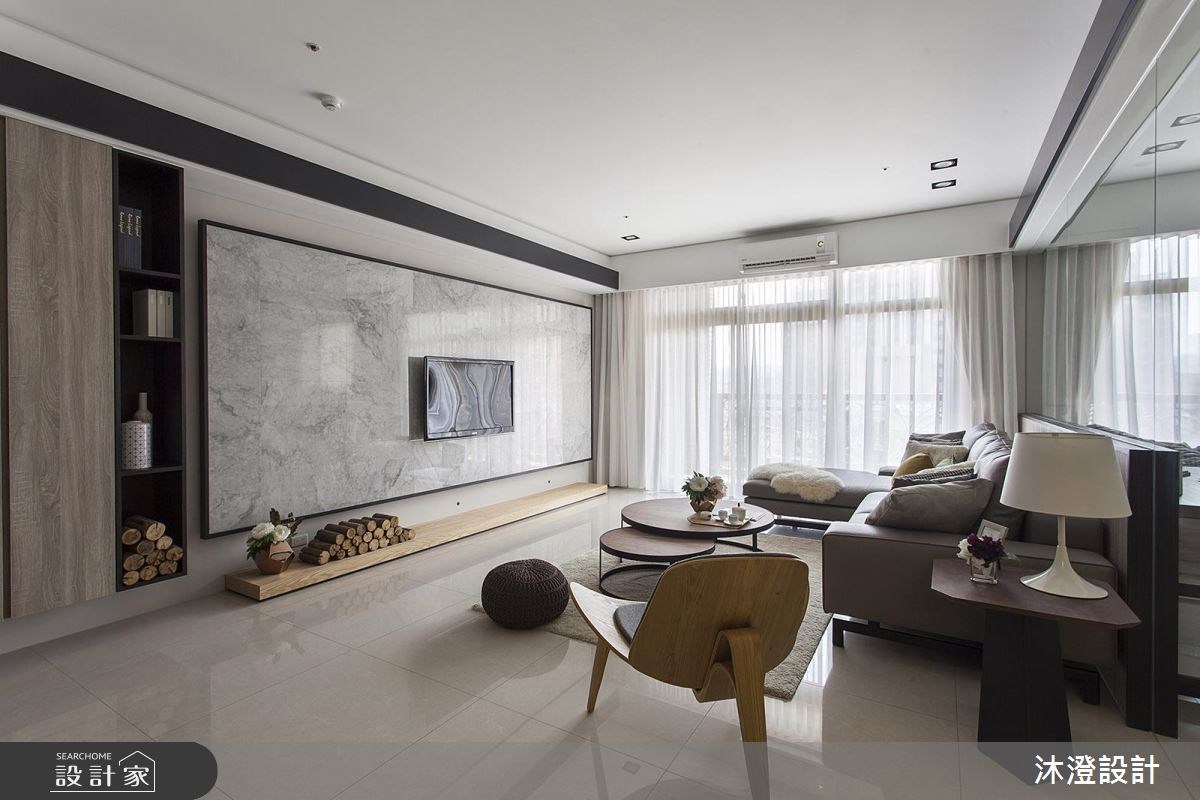68坪新成屋(5年以下)＿現代風客廳案例圖片＿沐澄設計有限公司＿沐澄_22之3