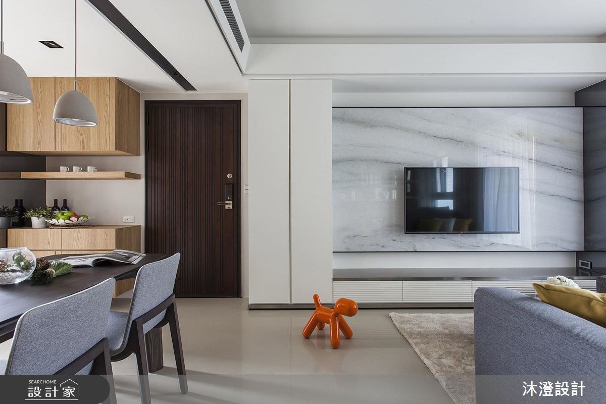 42坪新成屋(5年以下)＿現代風客廳案例圖片＿沐澄設計有限公司＿沐澄_24之2