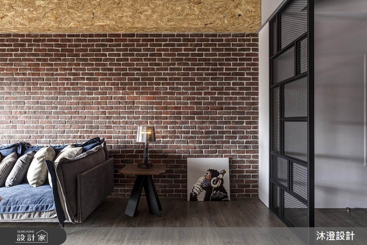 68坪新成屋(5年以下)＿工業風客廳案例圖片＿沐澄設計有限公司＿沐澄_27之2