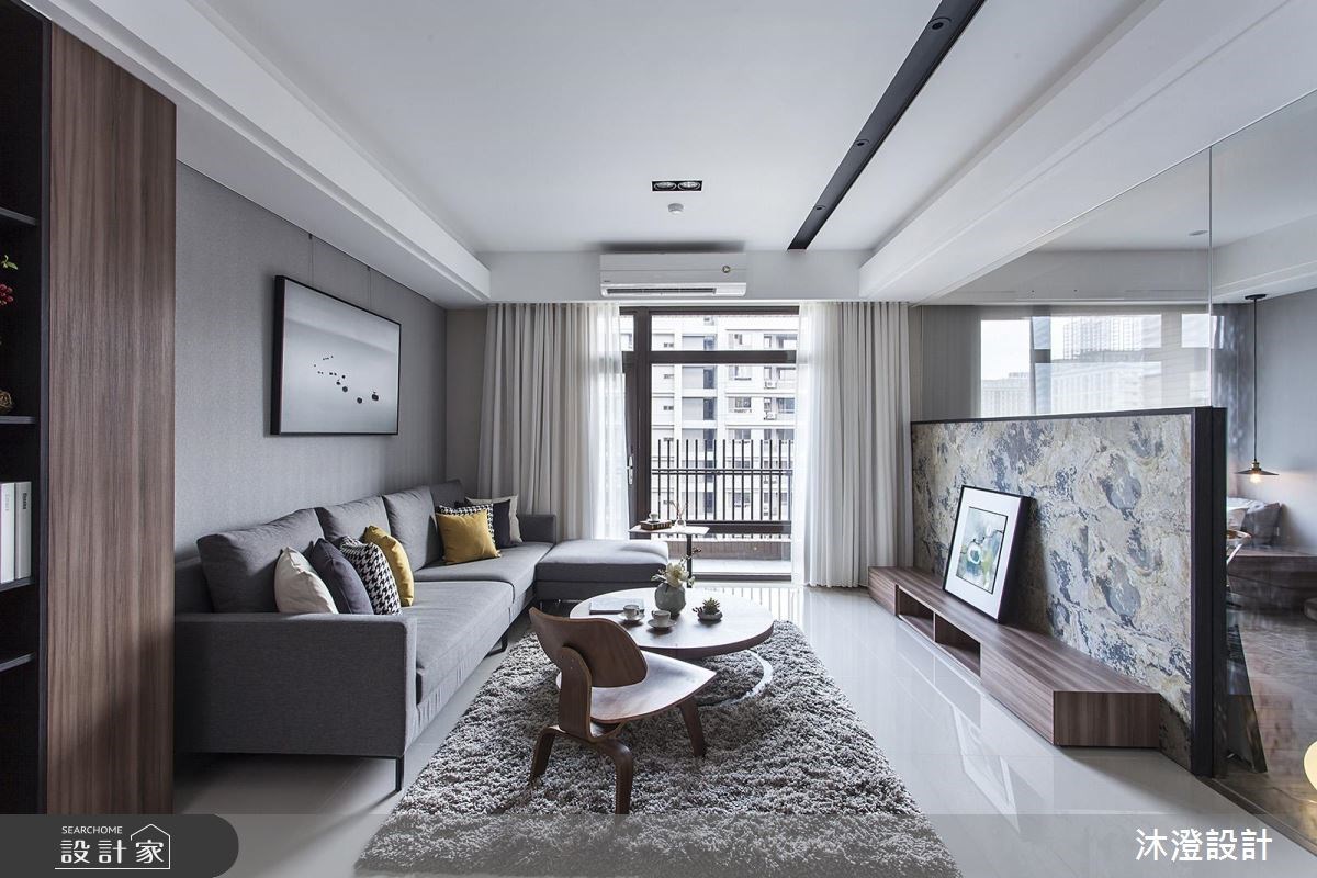68坪新成屋(5年以下)＿現代風客廳案例圖片＿沐澄設計有限公司＿沐澄_28之2