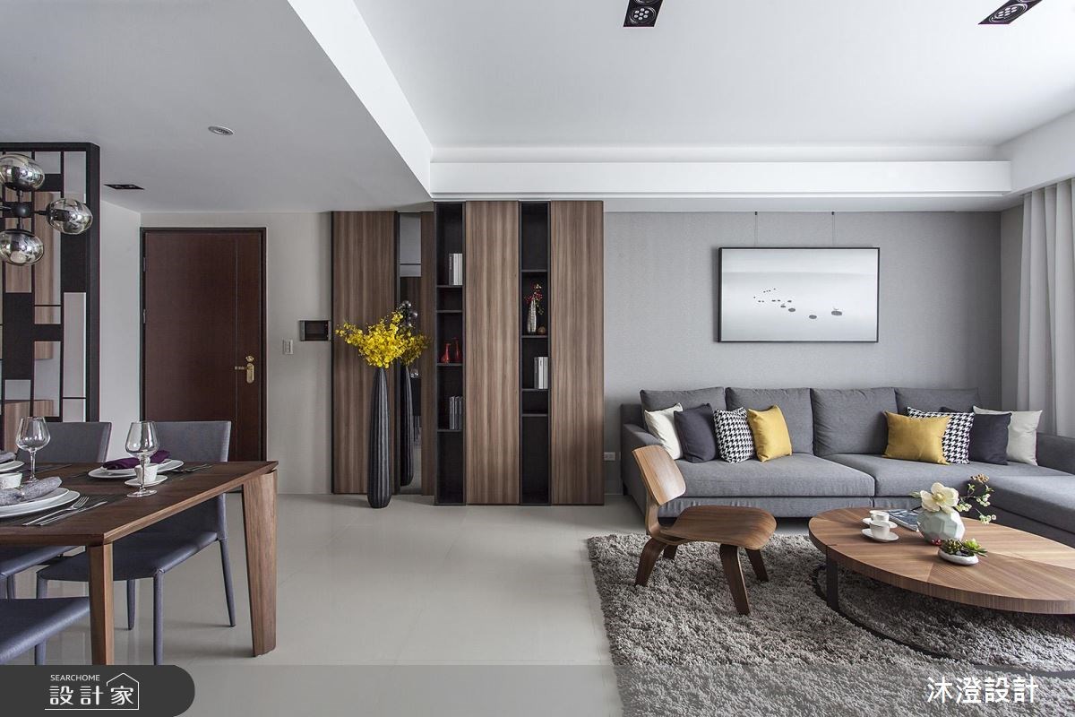 68坪新成屋(5年以下)＿現代風客廳案例圖片＿沐澄設計有限公司＿沐澄_28之3