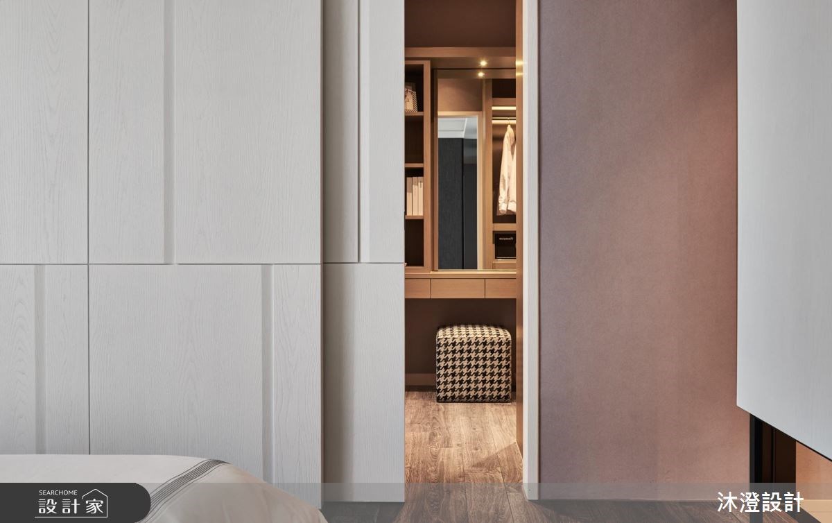 66坪新成屋(5年以下)＿現代風臥室更衣間案例圖片＿沐澄設計有限公司＿沐澄_29之7