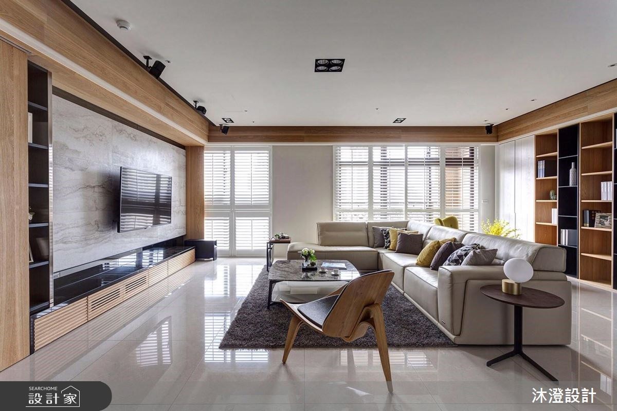 68坪新成屋(5年以下)＿現代風客廳案例圖片＿沐澄設計有限公司＿沐澄_31之3