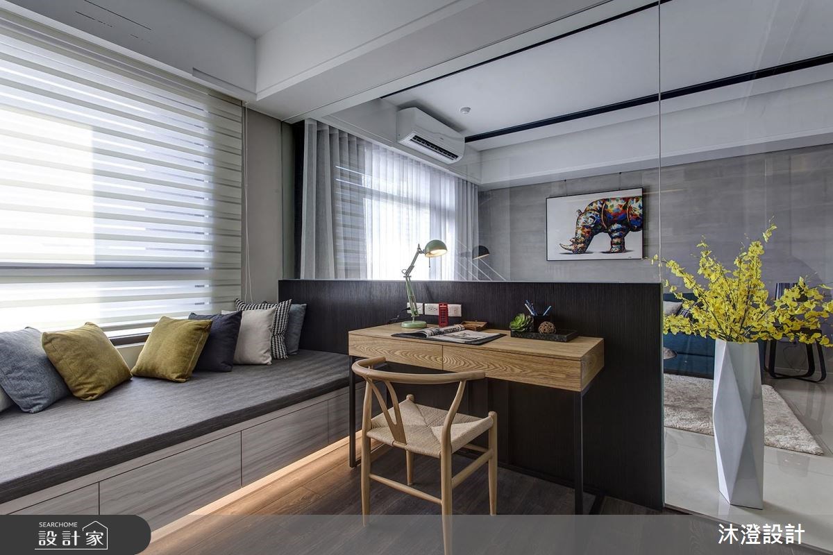 68坪新成屋(5年以下)＿現代風書房臥榻案例圖片＿沐澄設計有限公司＿沐澄_32之9