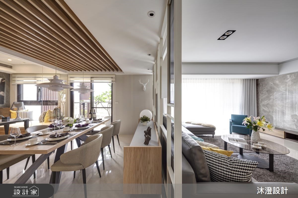 71坪新成屋(5年以下)＿北歐風客廳餐廳案例圖片＿沐澄設計有限公司＿沐澄_34之3