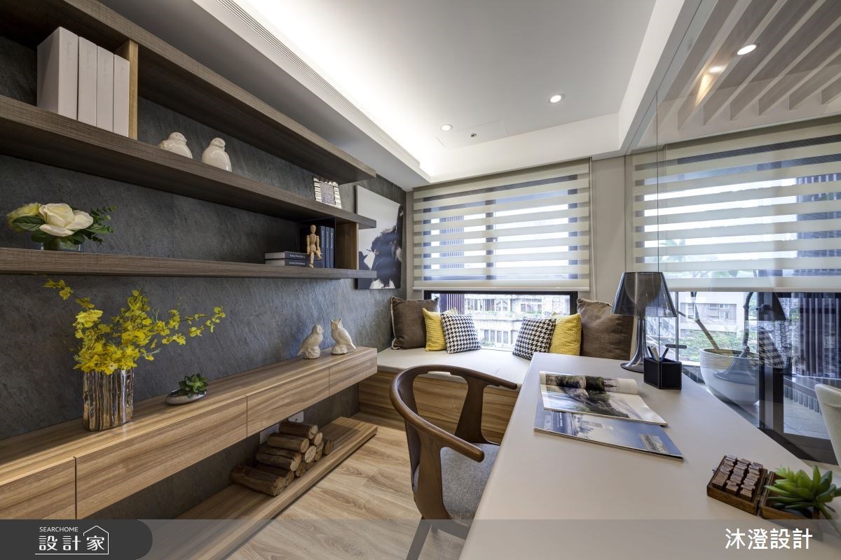 71坪新成屋(5年以下)＿北歐風書房臥榻案例圖片＿沐澄設計有限公司＿沐澄_34之7