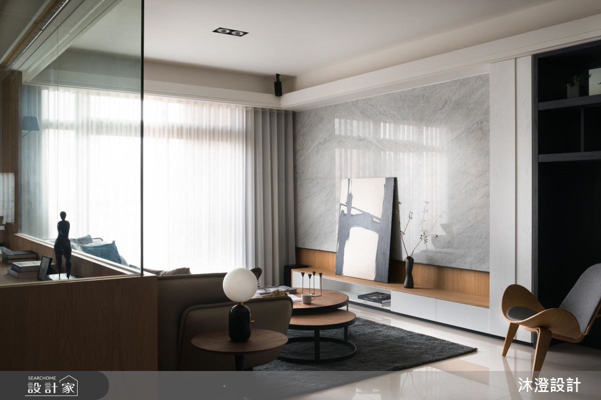 68坪新成屋(5年以下)＿現代風客廳案例圖片＿沐澄設計有限公司＿沐澄_35之3