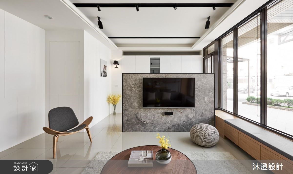 32坪新成屋(5年以下)＿現代風客廳案例圖片＿沐澄設計有限公司＿沐澄_36之3