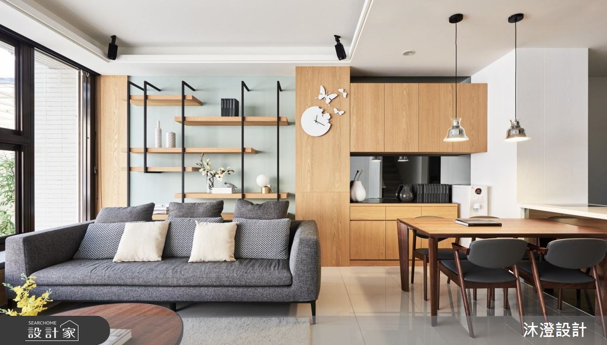 32坪新成屋(5年以下)＿現代風客廳餐廳案例圖片＿沐澄設計有限公司＿沐澄_36之4