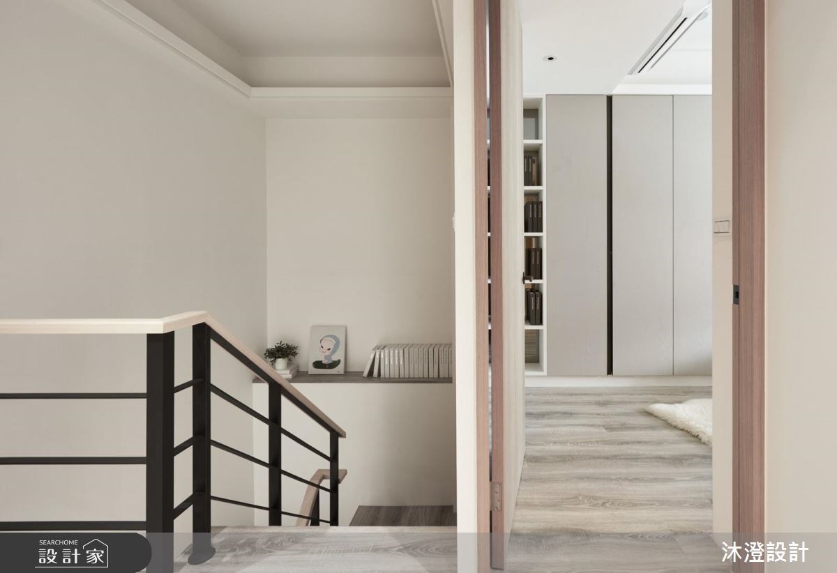 32坪新成屋(5年以下)＿現代風樓梯案例圖片＿沐澄設計有限公司＿沐澄_36之12