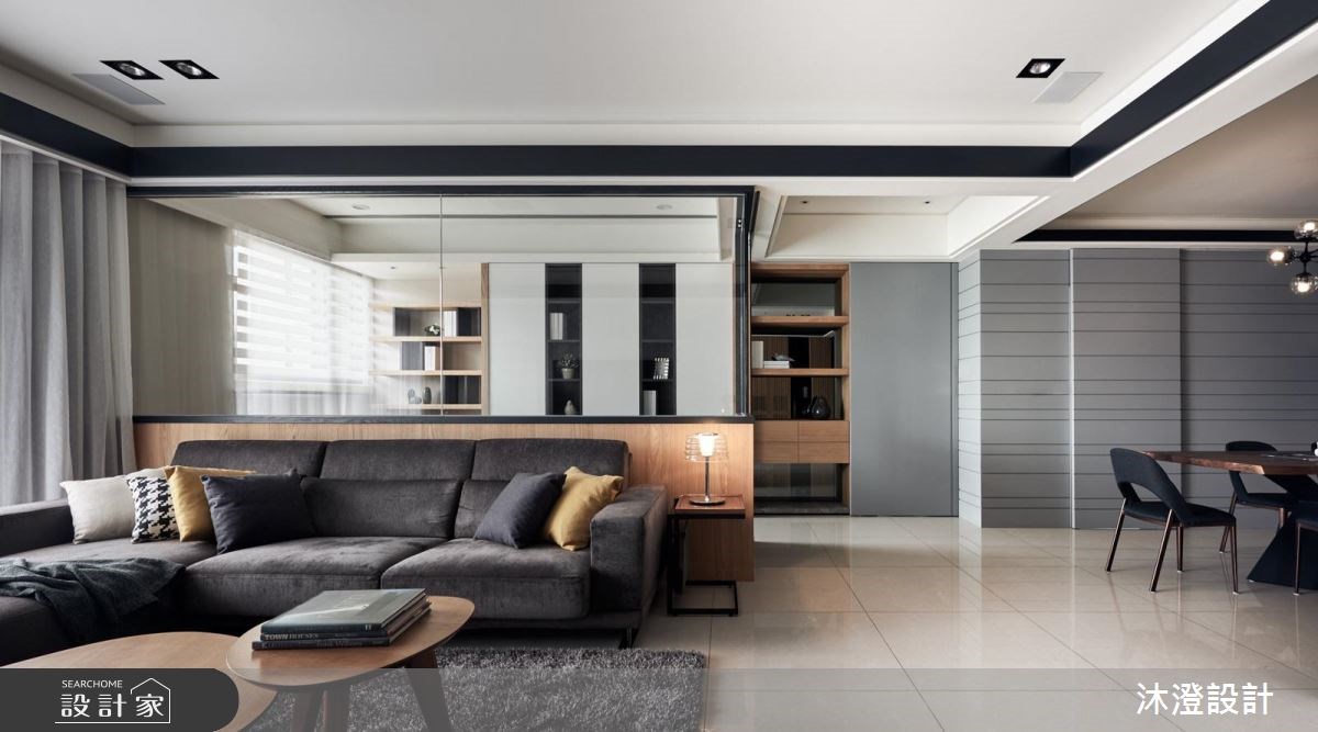 68坪新成屋(5年以下)＿現代風客廳案例圖片＿沐澄設計有限公司＿沐澄_37之5