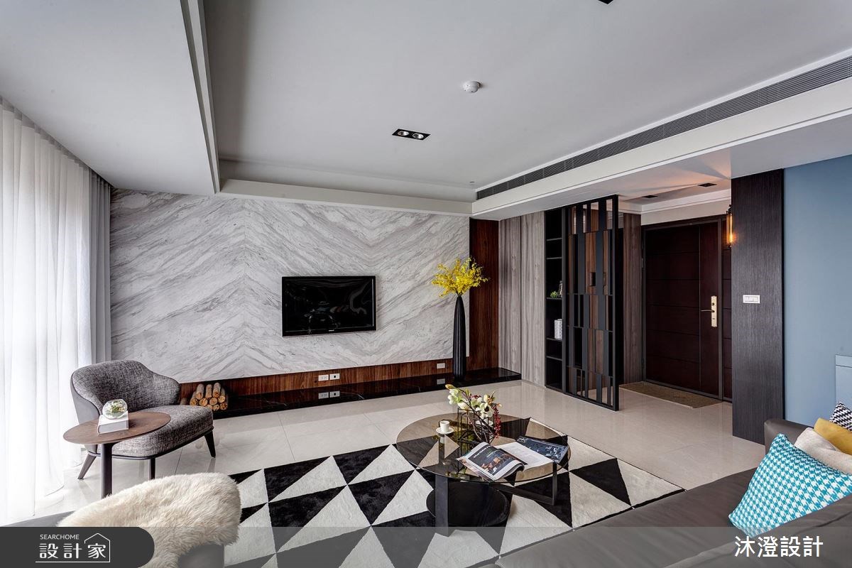 71坪新成屋(5年以下)＿現代風客廳案例圖片＿沐澄設計有限公司＿沐澄_39之4