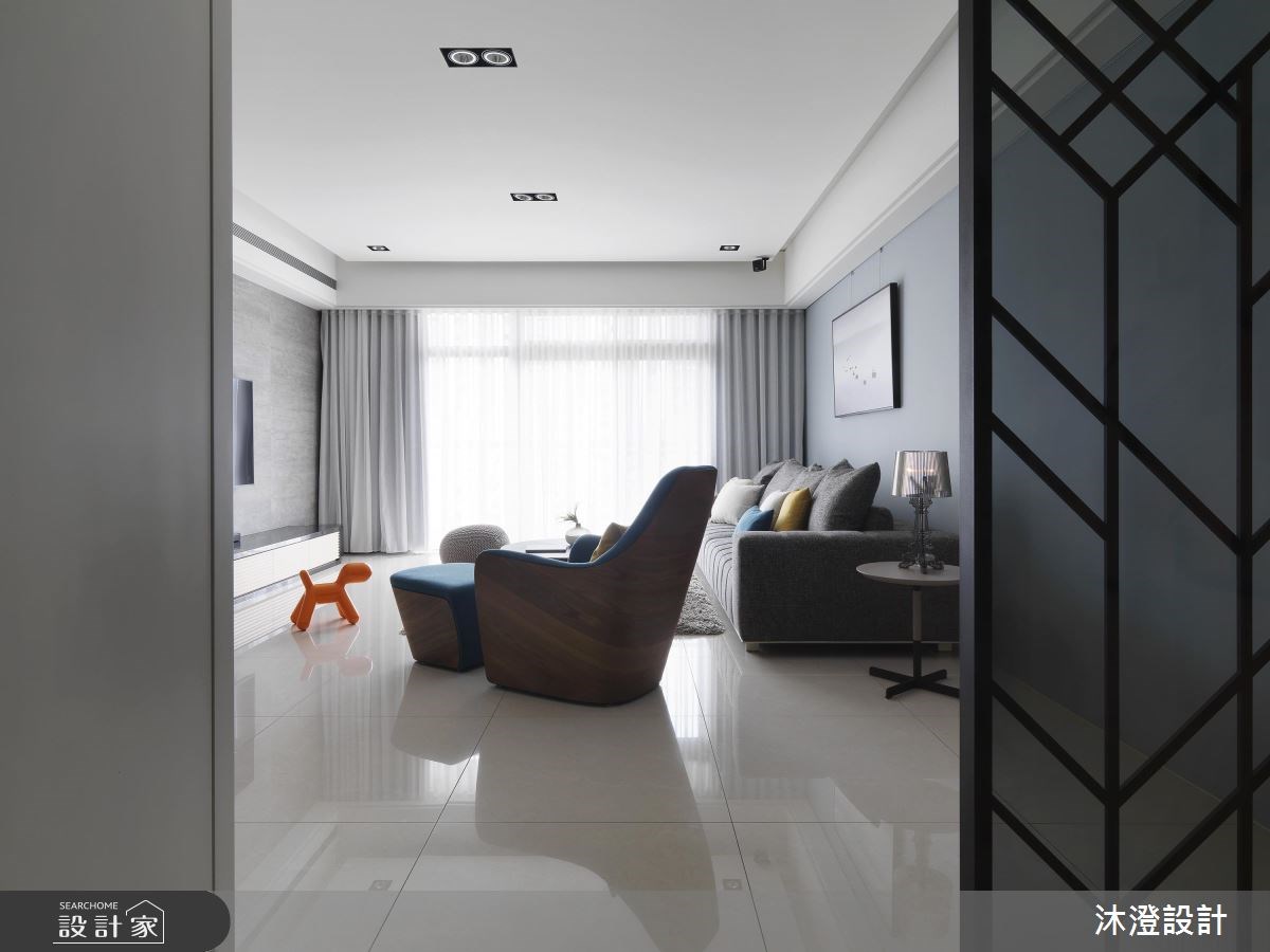 68坪新成屋(5年以下)＿現代風客廳案例圖片＿沐澄設計有限公司＿沐澄_40之2