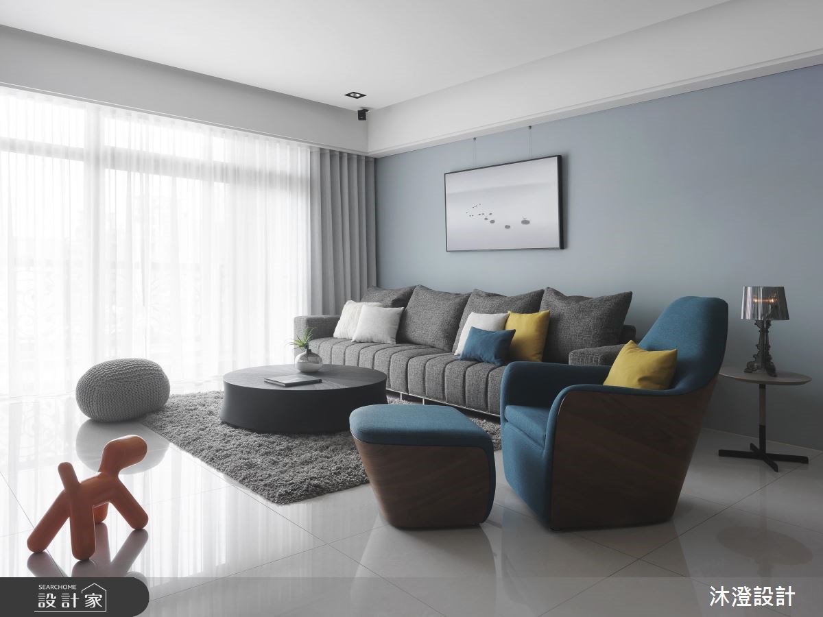 68坪新成屋(5年以下)＿現代風客廳案例圖片＿沐澄設計有限公司＿沐澄_40之4