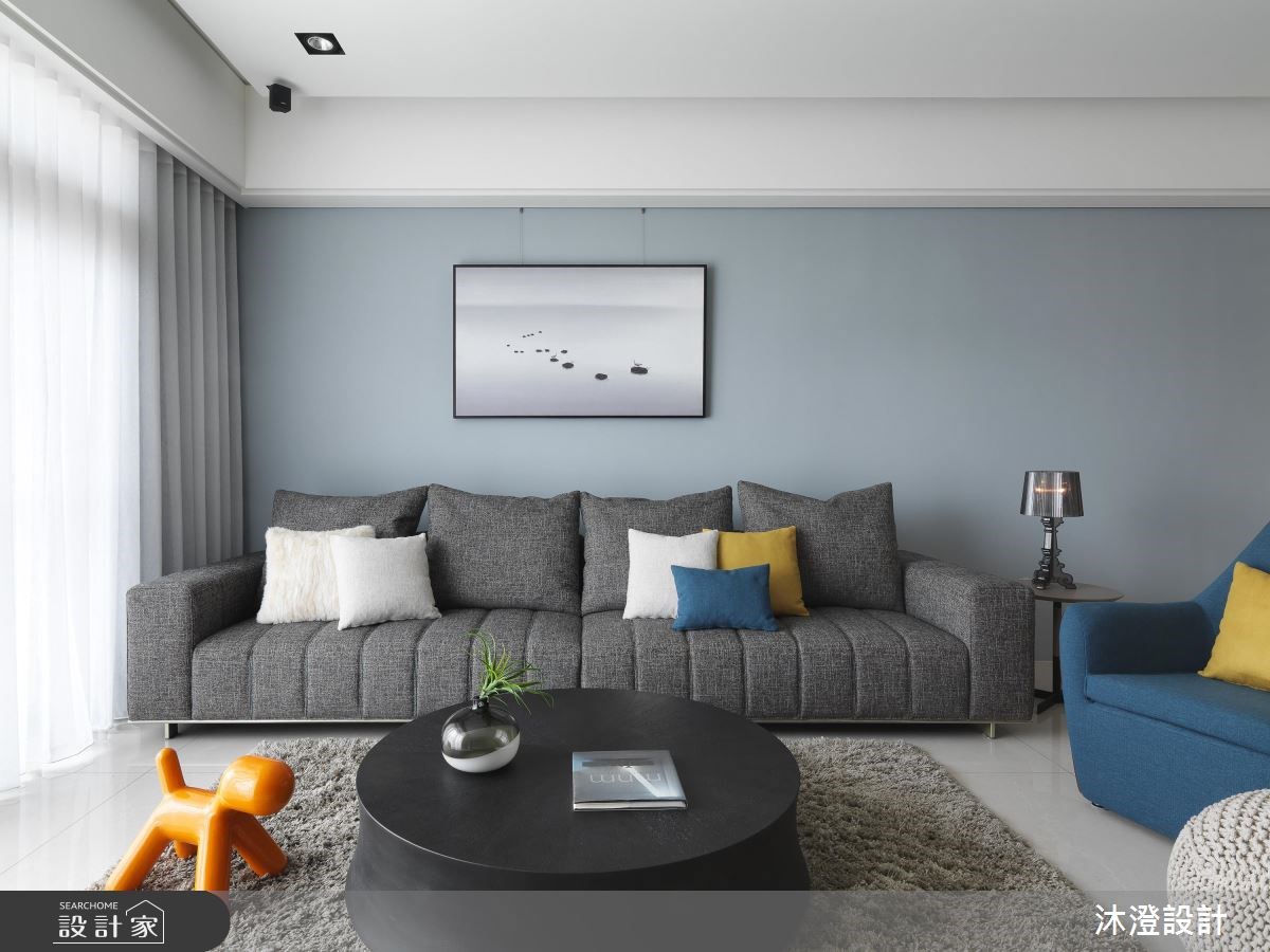 68坪新成屋(5年以下)＿現代風客廳案例圖片＿沐澄設計有限公司＿沐澄_40之5
