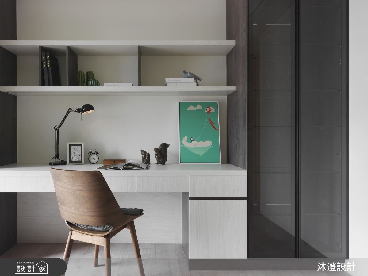 68坪新成屋(5年以下)＿現代風書房案例圖片＿沐澄設計有限公司＿沐澄_40之11