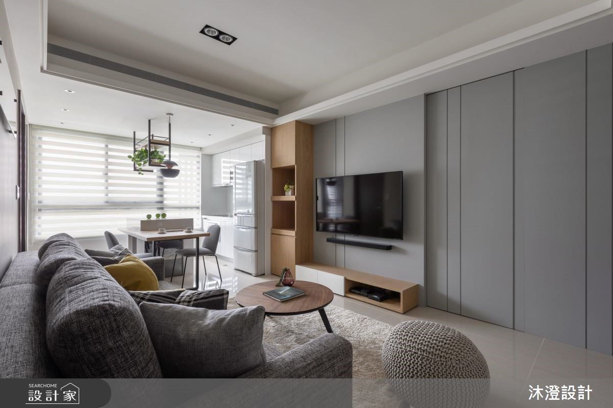 34坪新成屋(5年以下)＿北歐風客廳案例圖片＿沐澄設計有限公司＿沐澄_43之5