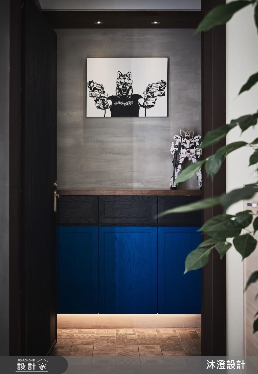 51坪新成屋(5年以下)＿工業風玄關案例圖片＿沐澄設計有限公司＿沐澄_45之15