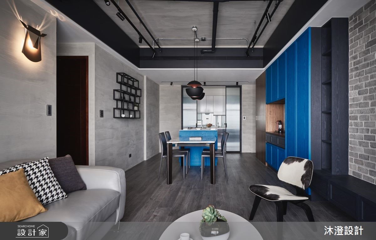 51坪新成屋(5年以下)＿工業風客廳案例圖片＿沐澄設計有限公司＿沐澄_45之6