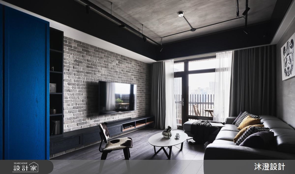 51坪新成屋(5年以下)＿工業風客廳案例圖片＿沐澄設計有限公司＿沐澄_45之3