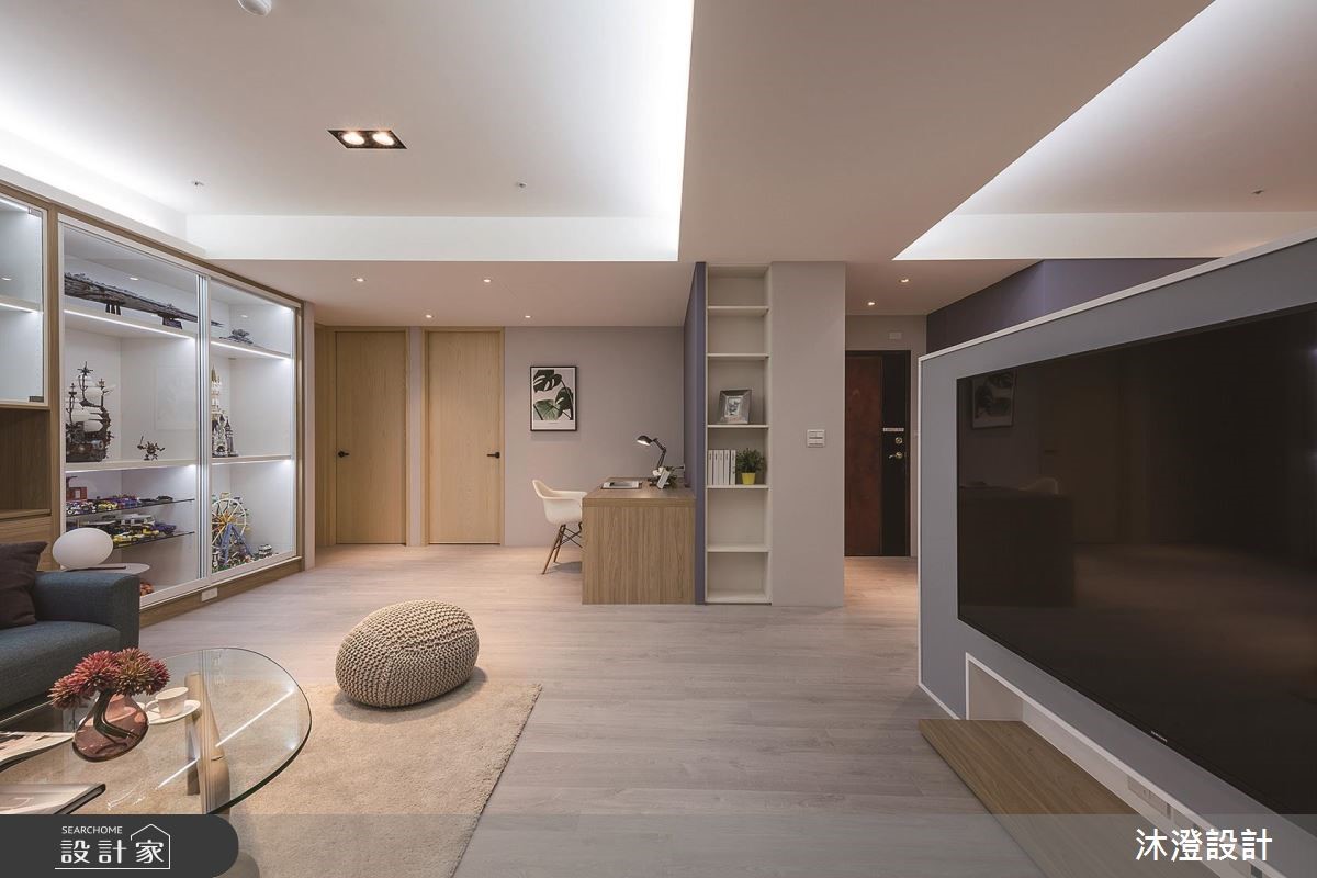 38坪老屋(16~30年)＿北歐風客廳書房案例圖片＿沐澄設計有限公司＿沐澄_46之6