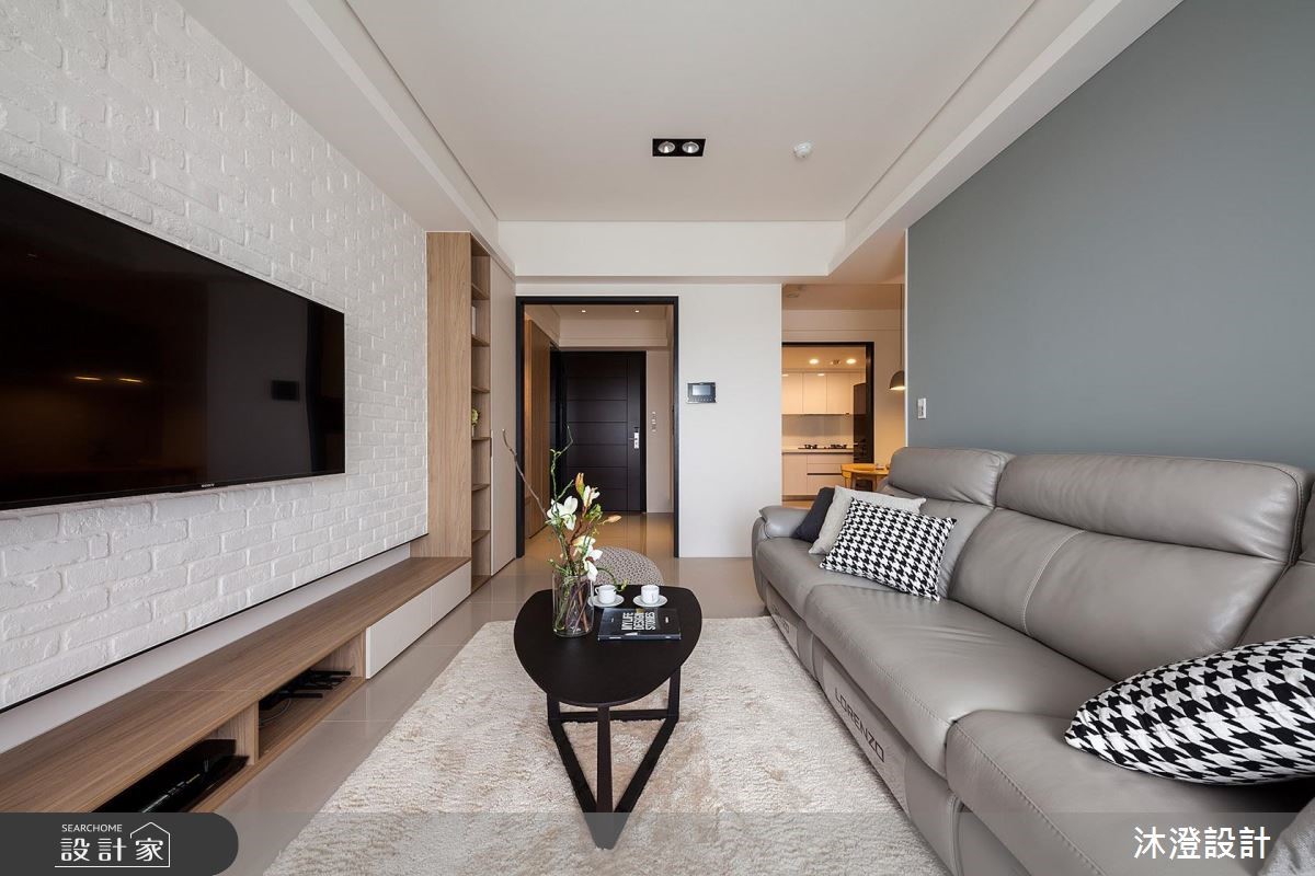 36坪新成屋(5年以下)＿北歐風客廳案例圖片＿沐澄設計有限公司＿沐澄_47之8