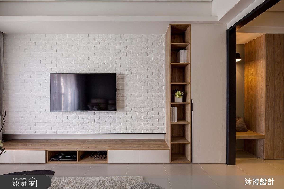 36坪新成屋(5年以下)＿北歐風客廳案例圖片＿沐澄設計有限公司＿沐澄_47之7