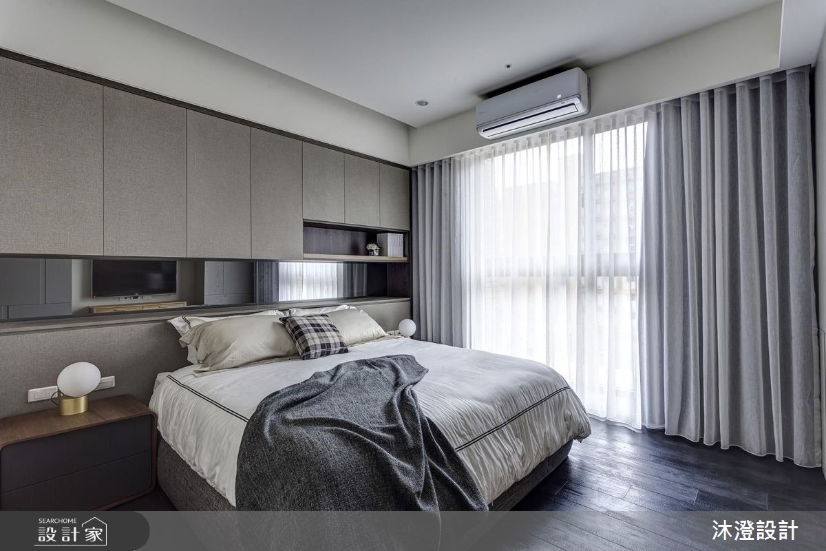 68坪新成屋(5年以下)＿現代風臥室案例圖片＿沐澄設計有限公司＿沐澄_48之19