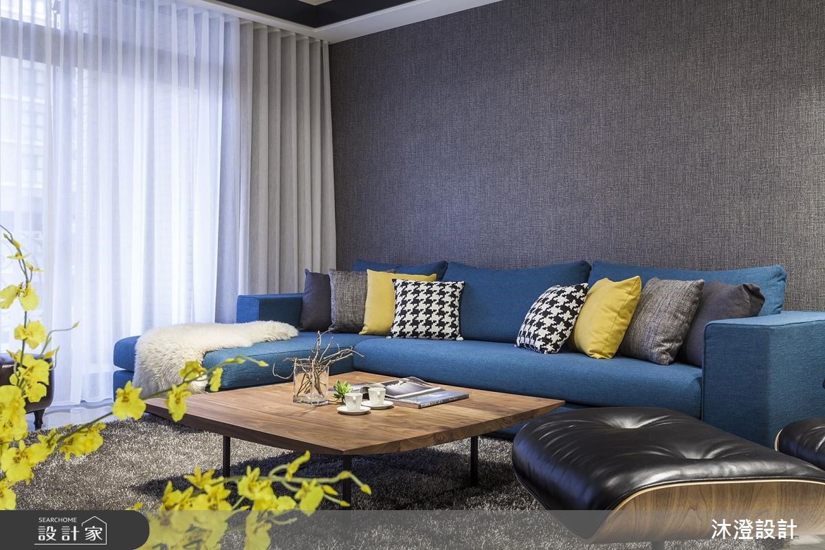 68坪新成屋(5年以下)＿現代風客廳案例圖片＿沐澄設計有限公司＿沐澄_48之7