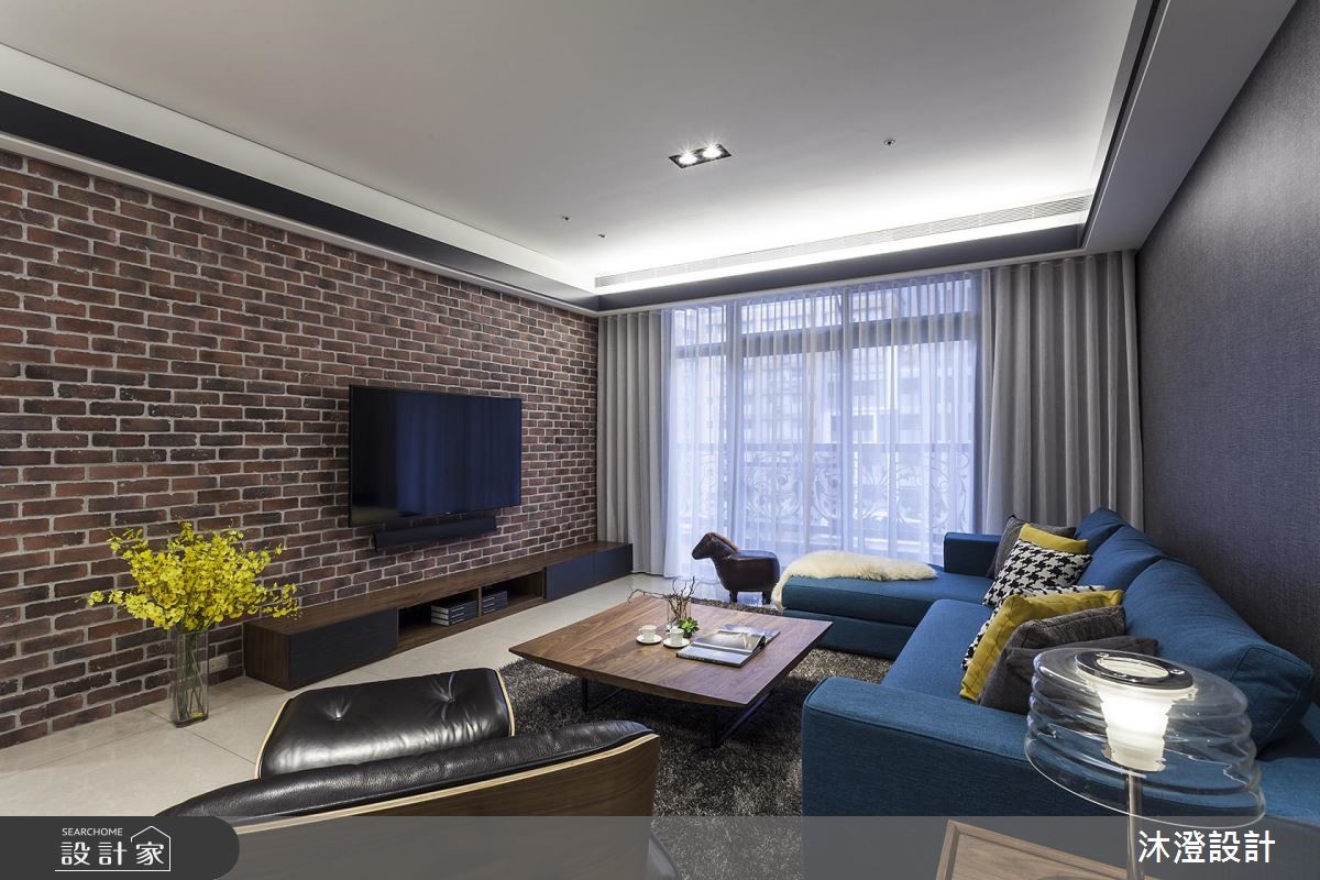 68坪新成屋(5年以下)＿現代風客廳案例圖片＿沐澄設計有限公司＿沐澄_48之3