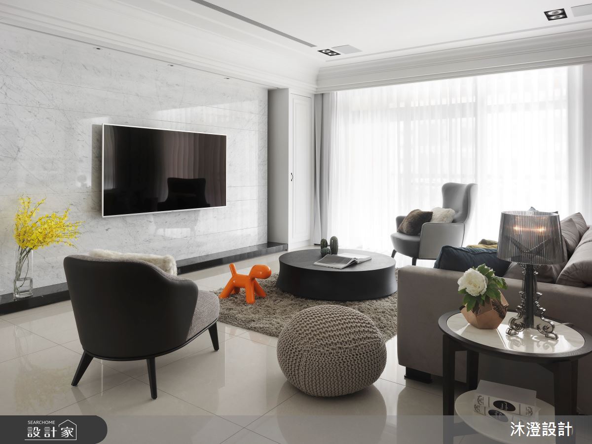 68坪新成屋(5年以下)＿新古典客廳案例圖片＿沐澄設計有限公司＿沐澄_50之3