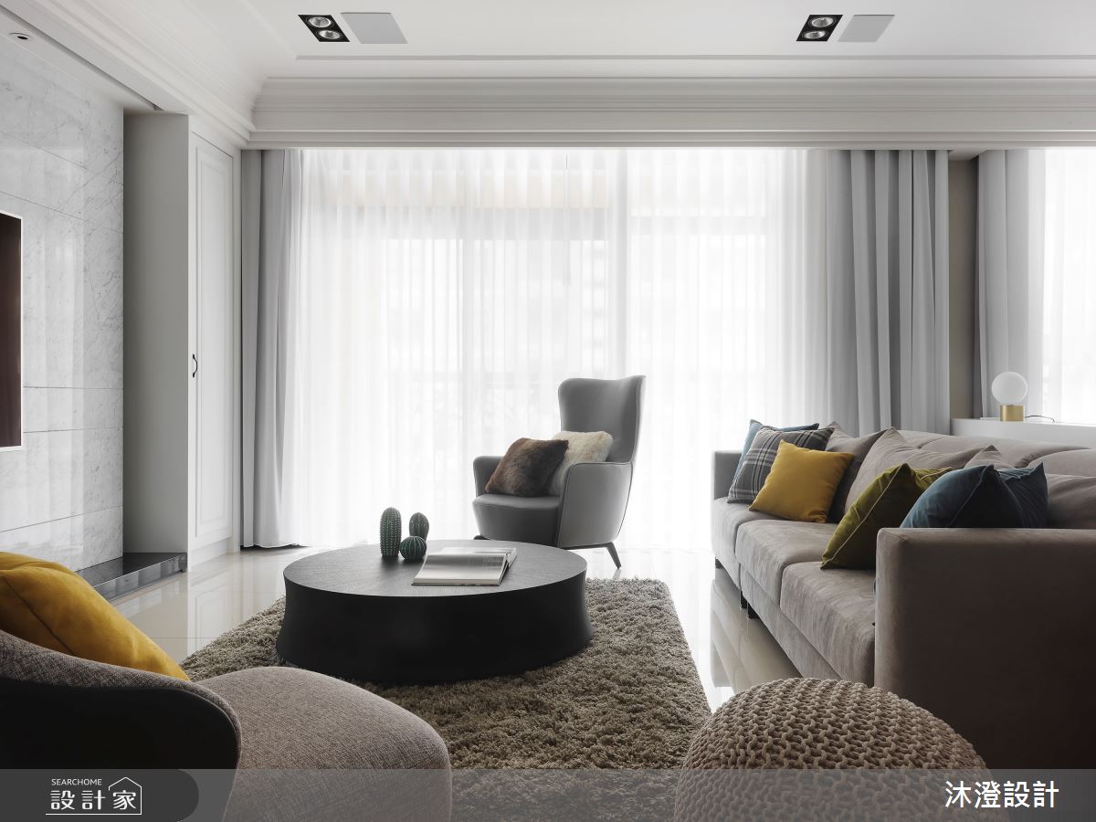 68坪新成屋(5年以下)＿新古典客廳案例圖片＿沐澄設計有限公司＿沐澄_50之4