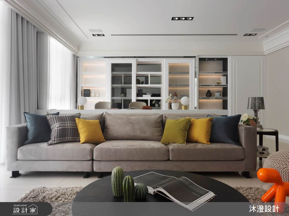 68坪新成屋(5年以下)＿新古典客廳案例圖片＿沐澄設計有限公司＿沐澄_50之6