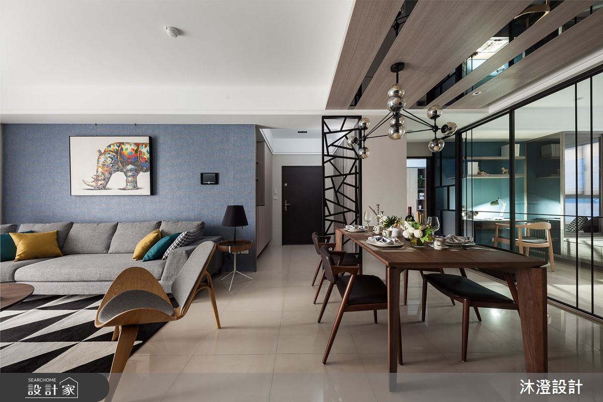 52坪新成屋(5年以下)＿現代風客廳餐廳案例圖片＿沐澄設計有限公司＿沐澄_51之4