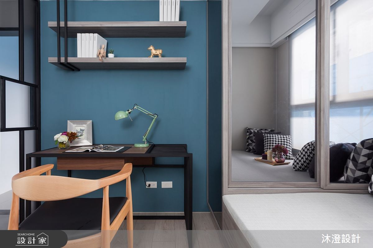 52坪新成屋(5年以下)＿現代風書房臥榻案例圖片＿沐澄設計有限公司＿沐澄_51之6