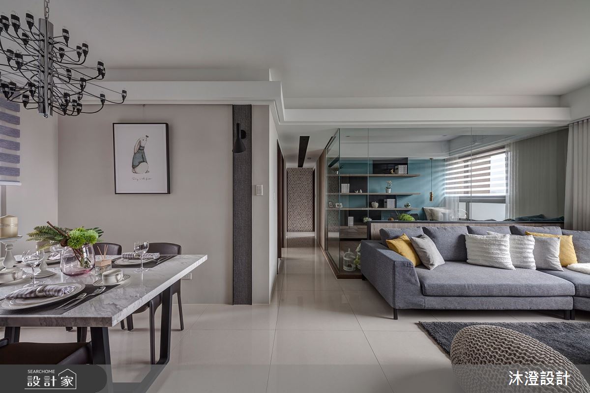 42坪新成屋(5年以下)＿現代風客廳案例圖片＿沐澄設計有限公司＿沐澄_52之4